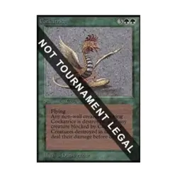 WOTC MtG Collector's Ed Cockatrice (CE) (R) NM - Image 1