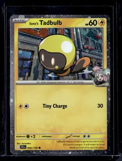 Iono's Tadbulb - 052/159 / Cosmos Holo Journey Together 2025 (NM) / Pokemon TCG - Image 1