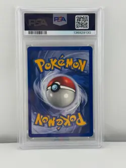 1999 POKEMON BASE SET 1ST EDITION #8 MACHAMP-HOLO PSA 6 - Image 2