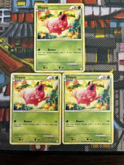 Pokemon TCG Hoppip Heartgold Soulsilver 67/123 (x3) - Common - Set Of 3 💎🔥 - Image 1