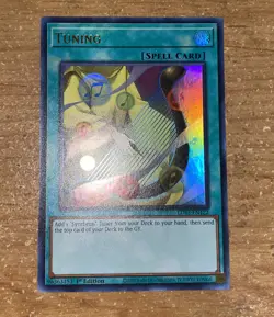 🔥 Yugioh LDS3-EN122 Tuning STANDARD Ultra Rare 1ST EDITION - Image 1