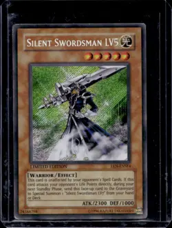 2005 Yu-Gi-Oh Elemental Energy Silent Swordsman LV5 Special Edition #EEN-ENSE4 - Image 1