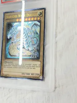 2013 Yugioh Kaiba Blue-Eyes White Dragon Ultimate Rare YSKR-EN001 PSA 10 - Image 4