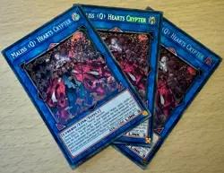 Yu-Gi-Oh! 3x Maliss Q Hearts Crypter 25LP-EN016 Secret Rare WC2025 - Image 1
