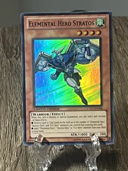 Elemental HERO Stratos – CT07-EN006 – Limited Edition – Secret Rare – Yu-Gi-Oh! - Image 2