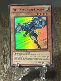 Elemental HERO Stratos – CT07-EN006 – Limited Edition – Secret Rare – Yu-Gi-Oh! - Image 3