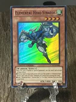 Elemental HERO Stratos – CT07-EN006 – Limited Edition – Secret Rare – Yu-Gi-Oh! - Image 4