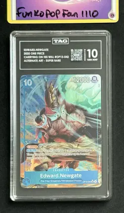 TAG 10 Edward.Newgate (Alternate Art) OP13-042 Carrying On His Will One Piece - Image 1
