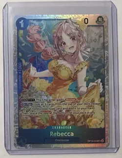 Rebecca (OP15-053) OP15-053 Adventure on Kami's Island Foil One Piece SR - Image 1
