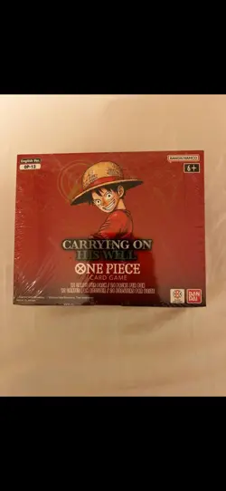 One Piece OP-13 Carrying on His Will Booster Box English Sealed - Image 2