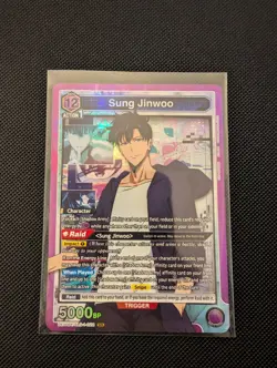 Sung Jinwoo SR UE17BT/SLG-1-021 - Union Arena: Solo Leveling - English NM - Image 1