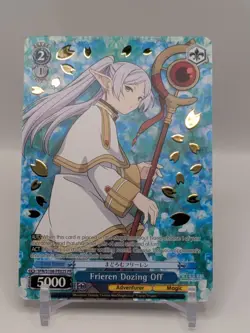 Weiss Schwarz Frieren Dozing Off Foil S108 PE02S PR Shop Tournament Champion NM - Image 1