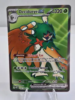 Pokemon Card TCG: Perfect Order Decidueye EX Holo Ultra Rare 100/088 NM - Image 1