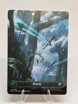Forest (Borderless) X1 EOE MTG Edge of Eternities 266 - Image 1