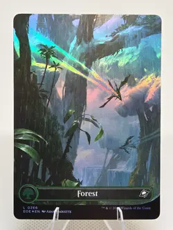 Forest FOIL (Borderless) X1 EOE MTG Edge of Eternities 266 - Image 1