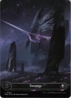 Swamp (0264) (Borderless) Edge of Eternities 47 NM - Image 1