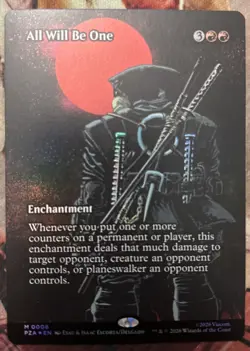 MTG Magic the Gathering: FOIL All Will Be One x 1 (Borderless Foil TMNT) NM - Image 2