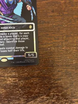 MTG: TMNT - Shredder, Shadow Master Borderless Surge Foil Commander Pixel -SP - Image 4