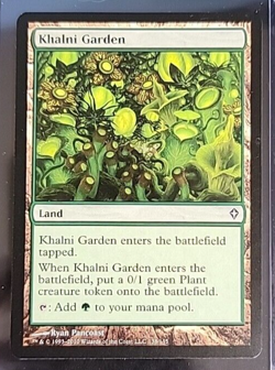 MTG Khalni Garden Worldwake 138/145 Regular Common - Image 1