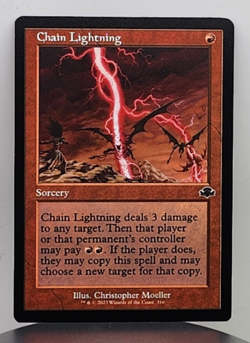 Chain Lightning (Retro Frame) - Dominaria Remastered (DMR) - Image 1
