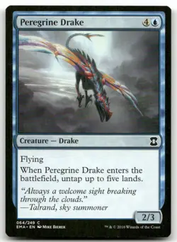 Peregrine Drake #64 (NM) Eternal Masters EMA Magic MTG - Image 1