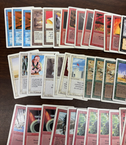 MTG Revised Lot of 130 Common + Uncommons + Basic Lands - Image 2