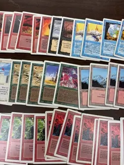 MTG Revised Lot of 130 Common + Uncommons + Basic Lands - Image 3
