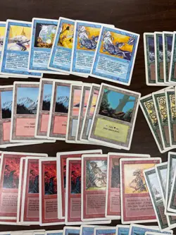 MTG Revised Lot of 130 Common + Uncommons + Basic Lands - Image 4