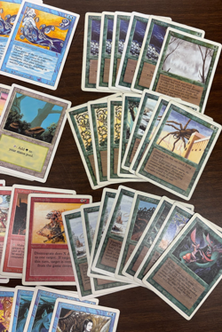 MTG Revised Lot of 130 Common + Uncommons + Basic Lands - Image 5