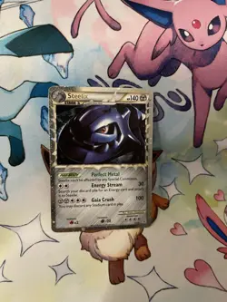 Pokemon TCG Steelix Holo Ultra Rare Prime Edition 2010 Unleashed Card 87/95 - Image 1
