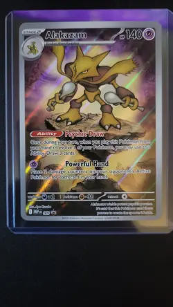 Pokemon Alakazam Promo Holo 009 Me: Mega Evolution Stage 2 140 HP Psychic Draw - Image 1