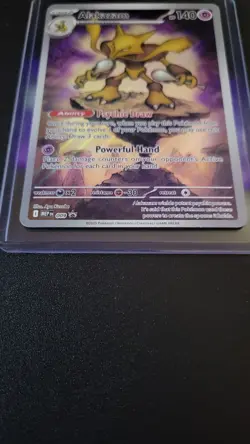 Pokemon Alakazam Promo Holo 009 Me: Mega Evolution Stage 2 140 HP Psychic Draw - Image 2