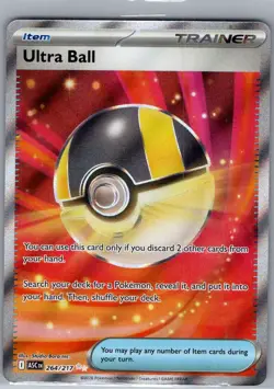 Ultra Ball 264/217 - Ascended Heroes - Pokemon Card - NM - Image 1