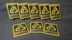 Ungraded Pokemon TCG - 8 2002 Energize Your Game SWIRL Holo Recycle Energy - Image 1