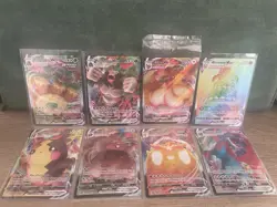 Pokemon TCG VMAX Card Lot Of 8 Near Mint/NM Condition - Image 1