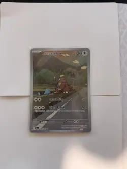 2025 POKEMON SV DESTINED RIVALS - DRI EN #204/182 KANGASKHAN ILLUSTRATION RARE - Image 1