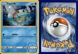 Squirtle 33/214 Cosmos Holo Unbroken Bonds Pokemon LP - Image 2