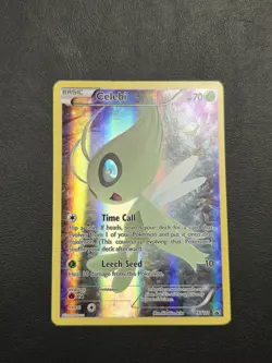 Pokemon Celebi XY111 XY Mythical Collection Full Art Holo Black Star Promo - Image 1