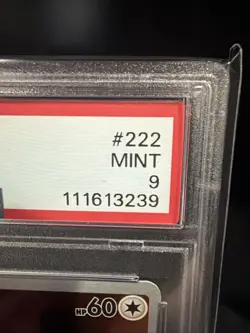 2023 Pokemon Skwovet 222/198 Sv01: Scarlet & Violet Base Set Holo PSA 9 Mint - Image 4