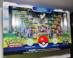 pokemon go premium collection radiant eevee sealed - Image 1