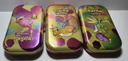 Pokemon 151 mini tins x3 brand new factory sealed - Image 1