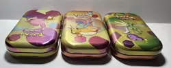 Pokemon 151 mini tins x3 brand new factory sealed - Image 2