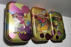 Pokemon 151 mini tins x3 brand new factory sealed - Image 4