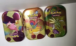 Pokemon 151 mini tins x3 brand new factory sealed - Image 5