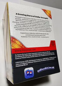 Pokemon surging sparks booster bundle brand new factory sealed - Image 5