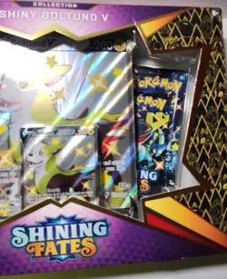 Pokemon shining fates shiny boltund v collection box factory sealed - Image 2