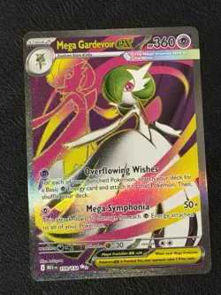 Mega Gardevoir ex 159/132 Ultra Rare Mega Evolution Pokemon Card - Image 1