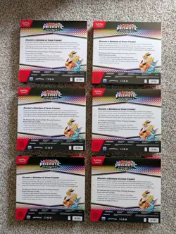 Pokemon Prismatic Evolutions Poster Collection Lot of 6. New Sealed - Image 2