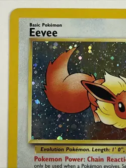 Eevee #11 Black Star Promo Holo Rare Vintage Pokemon Card - Image 2