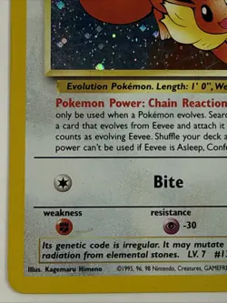 Eevee #11 Black Star Promo Holo Rare Vintage Pokemon Card - Image 5